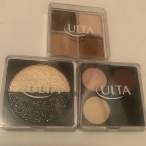Like new Ulta eyeshadow quad bundle makeup/ cosmetics